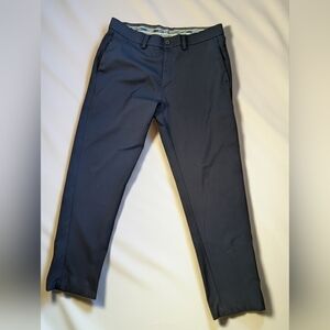 Haggar Men's Dark Blue Chinos